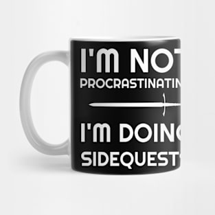 I'm Not Procrastinating I'm Doing Side Quests Gamer Mug